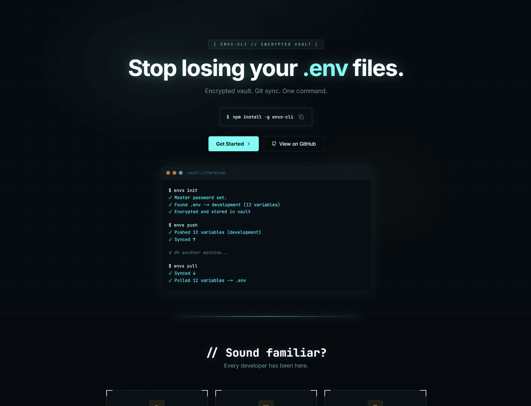 envs-cli