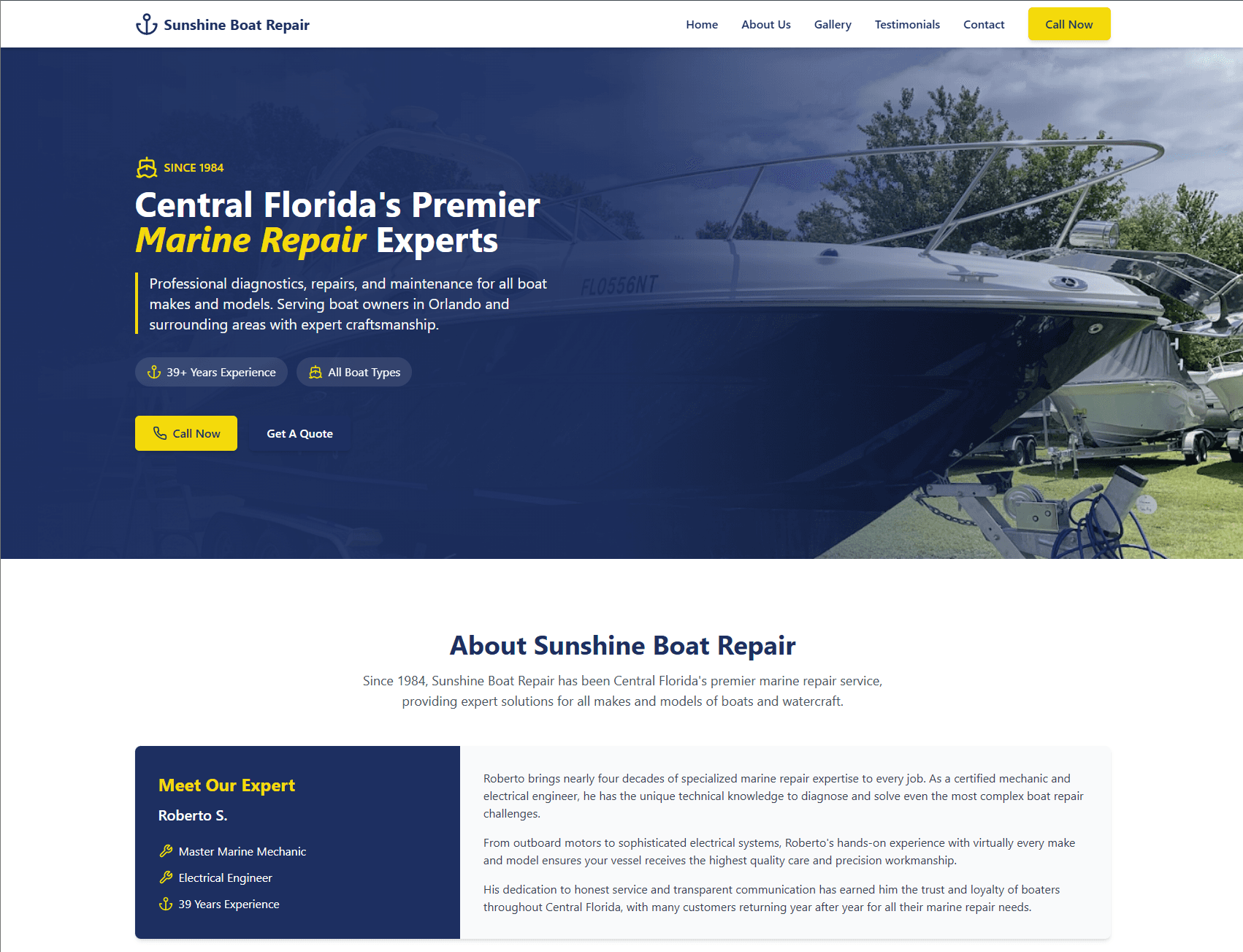 SunShine Boat Repair